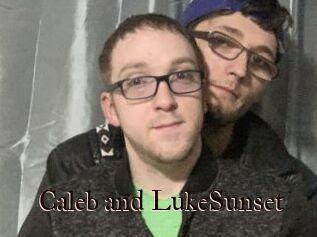 Caleb_and_LukeSunset