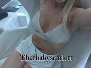 Thatbabyscarlett